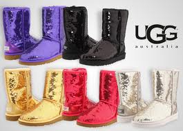 sequin uggs